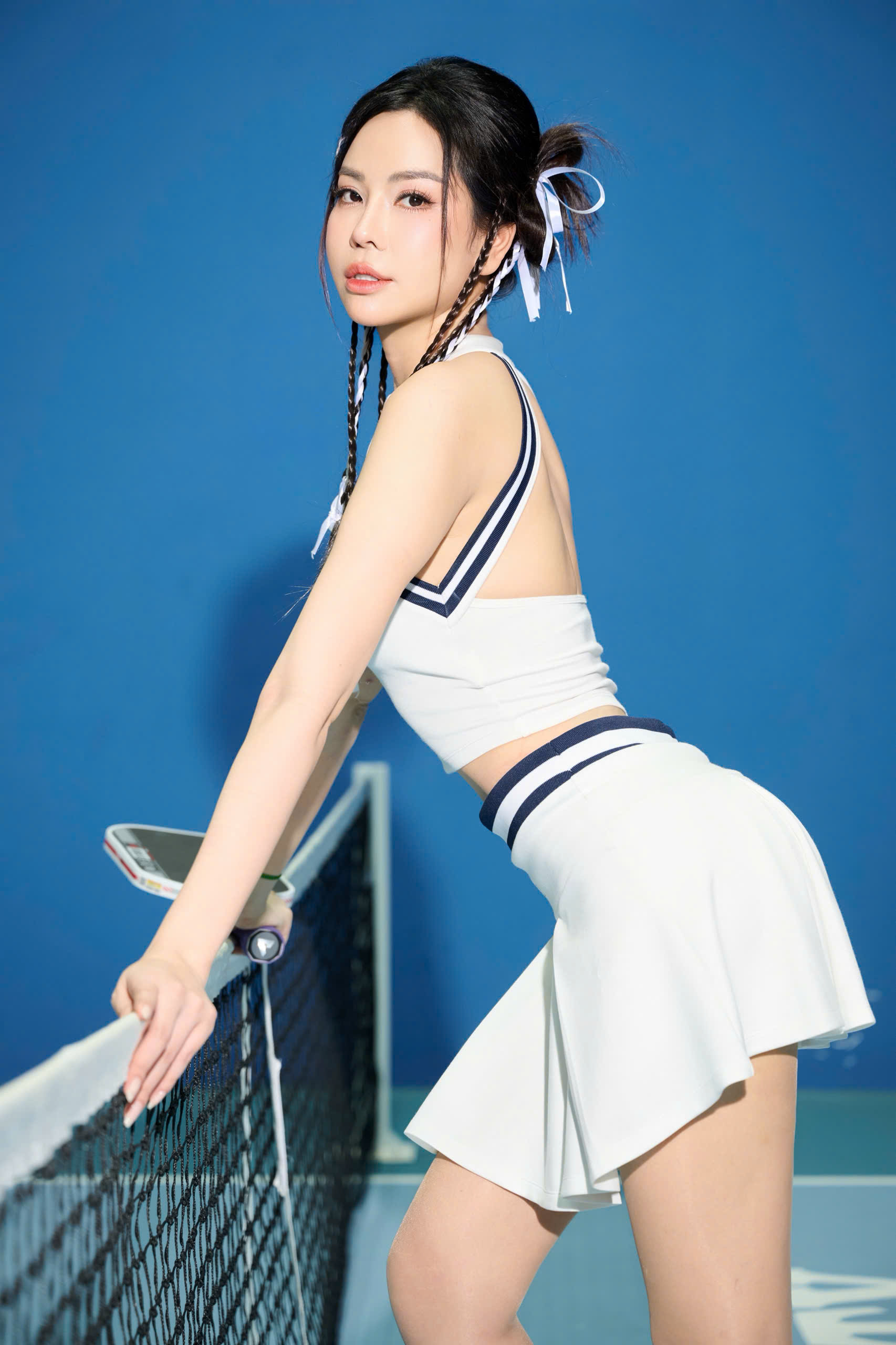 Ảnh minh họa Lan Phương tập Pilates