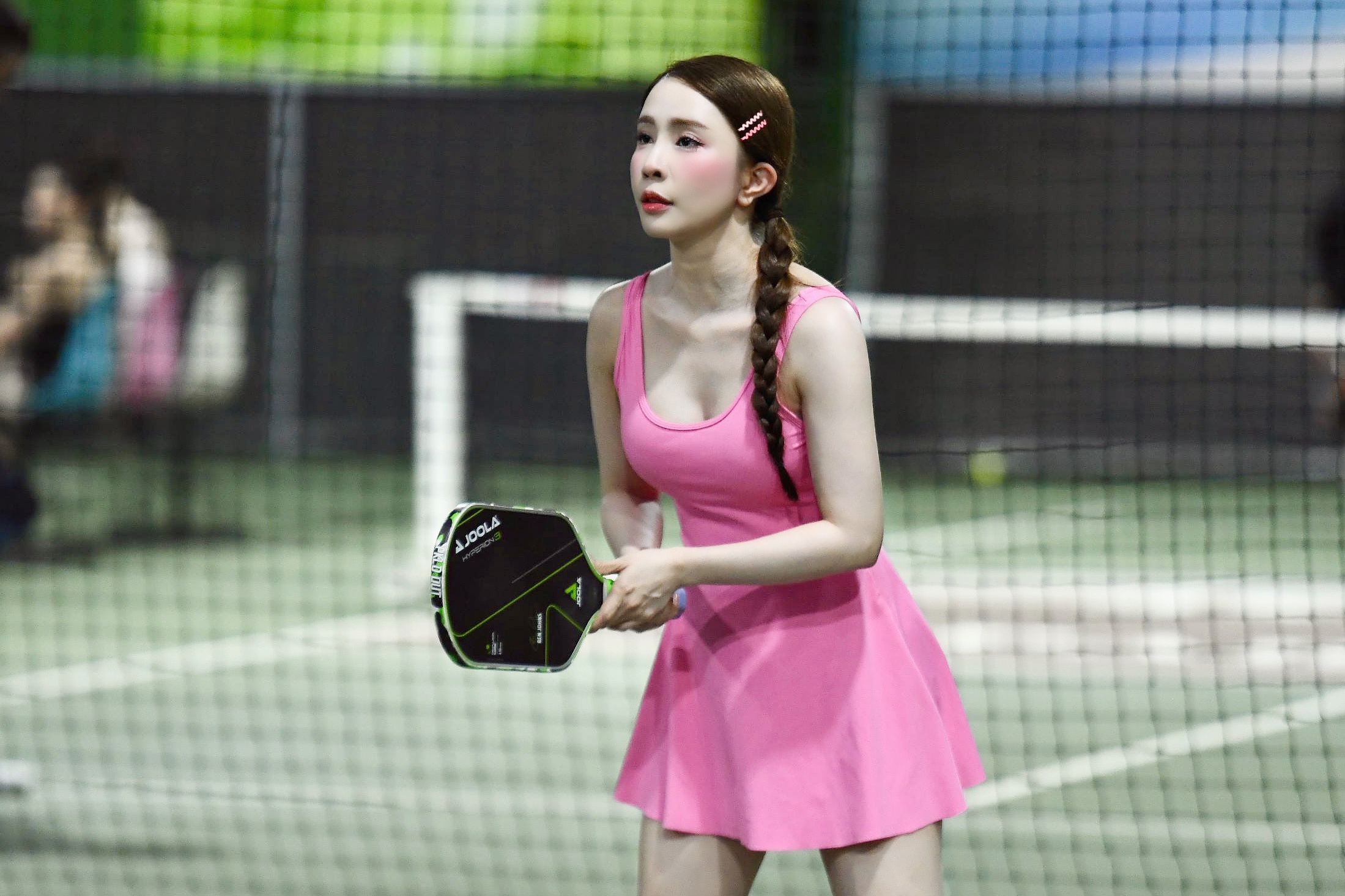 Quỳnh Nga chơi Pickleball