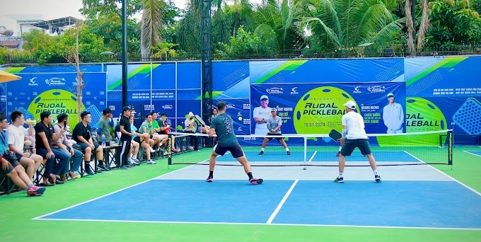 Ảnh minh họa VĐV nữ Pickleball