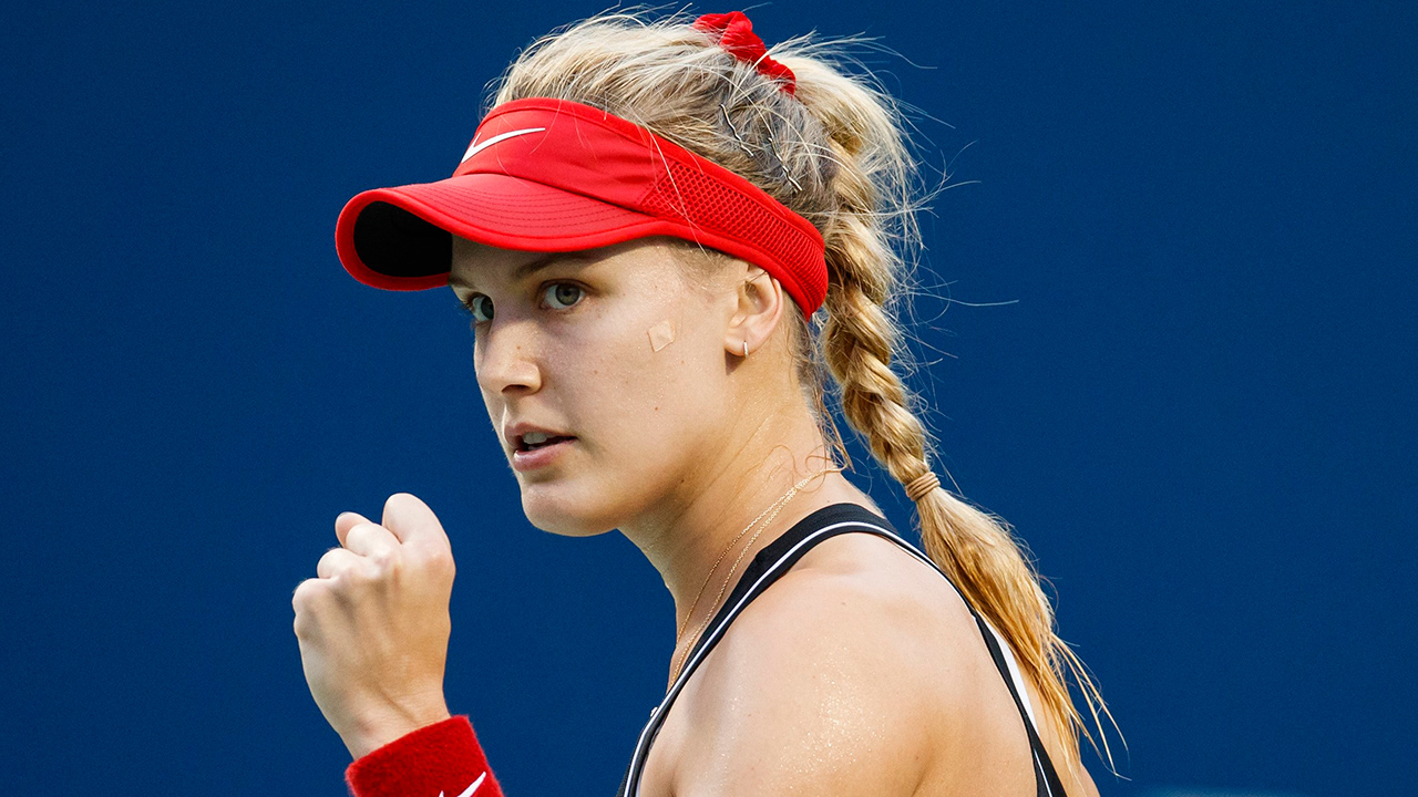 Genie Bouchard chơi Pickleball