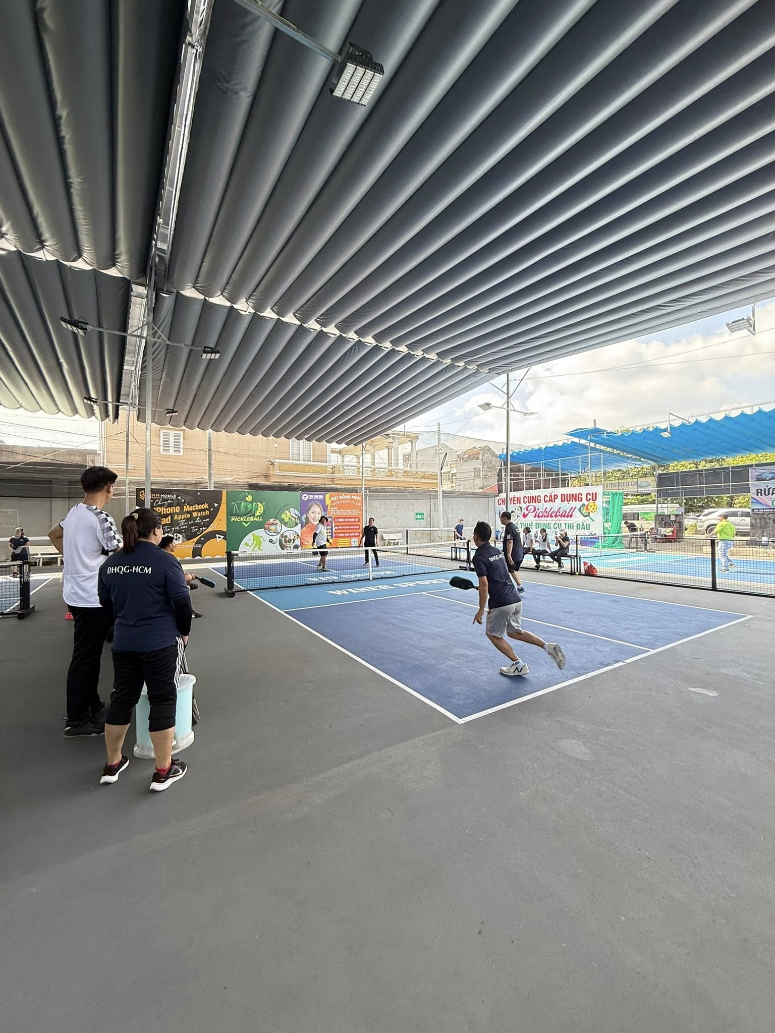 Không gian Pickleball sôi động