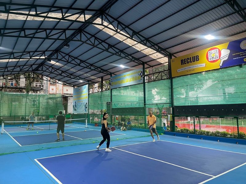 Ảnh minh họa người chơi tại CLB 102 Pickleball