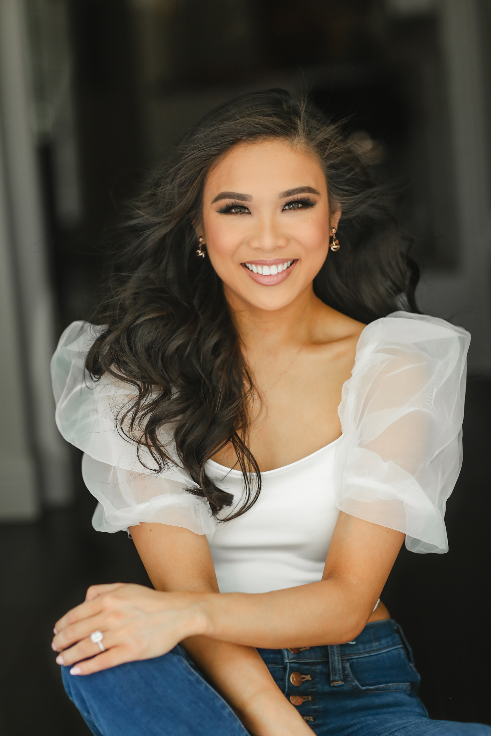 Em Kim Hoàng Kim trong thi đấu