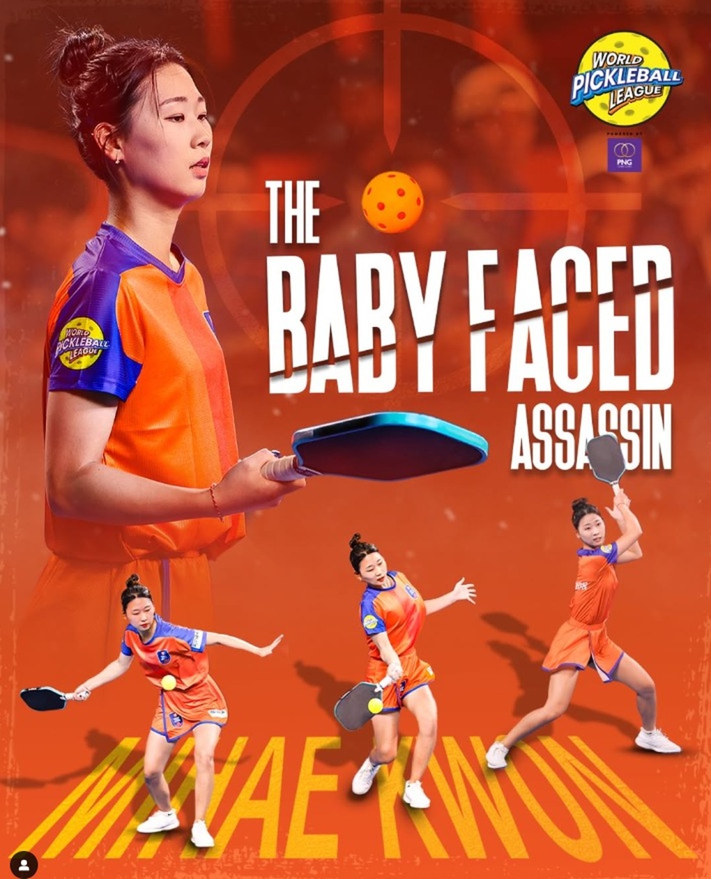 Ảnh minh họa 02 về Kim Soyeon chơi pickleball