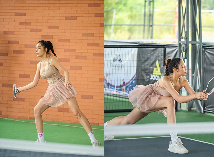 Sân Pickleball nhộn nhịp