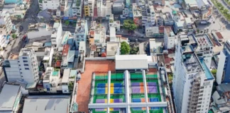 Amber Club Quận 1: Chơi Pickleball xong, gọi ngay một ly cà phê đậm chất thời thượng ngay tại sân