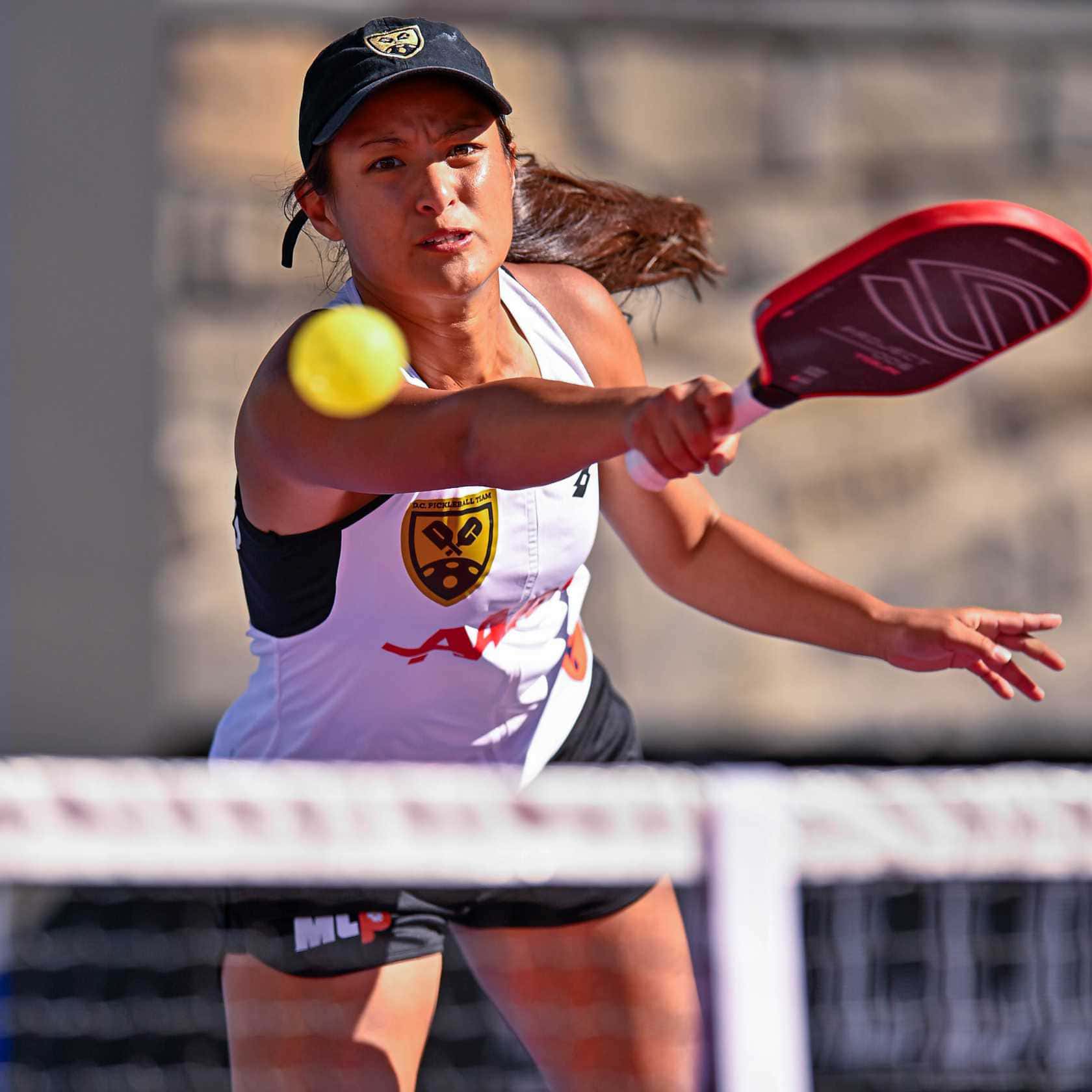 Jackie Kawamoto đang thi đấu