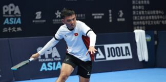 Lý Hoàng Nam gây địa chấn tại PPA Tour Hàng Châu khi đánh bại tay vợt số 2 thế giới