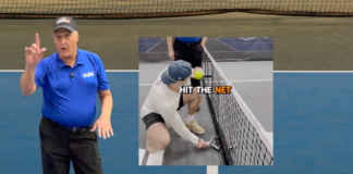 Luật Đúng cho Pha Đánh Dưới Lưới Trong Bóng Pickleball