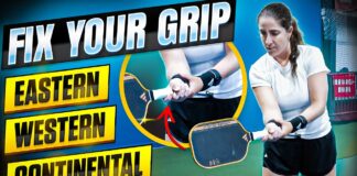 Bí kíp chinh phục Pickleball: 3 kiểu cầm vợt và những lúc nên dùng