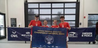 Chấn Động Sân Đấu Pickleball Sinh Viên: Đại Học Indiana Đăng Quang Nghẹt Thở Giữa Loạt Kịch Tính Đến Từ Purdue và Illinois!
